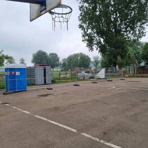 Sperrung Schulsportplatz und Außenanlagen